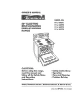 Kenmore Kenmore 911.93571 Owner'S Manual preview