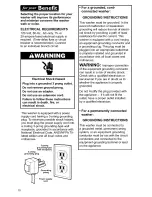 Preview for 10 page of Kenmore Kenmore Electronic Three-Speed Automatic Washers Owner'S Manual & Installation Instructions