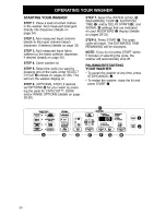 Preview for 24 page of Kenmore Kenmore Electronic Three-Speed Automatic Washers Owner'S Manual & Installation Instructions