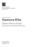 Предварительный просмотр 1 страницы Kenmore Kenmore Elite 970C42363 Use & Care Manual