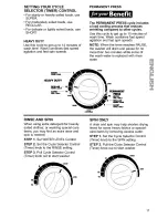 Preview for 17 page of Kenmore Kenmore One-Speed Automatic Wa Owner'S Manual & Installation Instructions