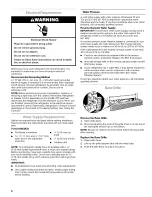 Preview for 6 page of Kenmore Kenmore Side by Side Refrigerator Use & Care Manual