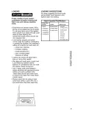 Предварительный просмотр 33 страницы Kenmore Kenmore Three-Speed Options Sp Owner'S Manual & Installation Instructions