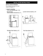 Preview for 6 page of Kenmore Kenmore Three-Speed Triple Dispenser Automatic Washers Owner'S Manual & Installation Instructions