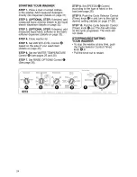 Preview for 24 page of Kenmore Kenmore Three-Speed Triple Dispenser Automatic Washers Owner'S Manual & Installation Instructions