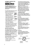 Preview for 26 page of Kenmore Kenmore Three-Speed Triple Dispenser Automatic Washers Owner'S Manual & Installation Instructions