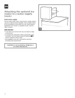 Предварительный просмотр 16 страницы Kenmore Kenmore Top-mount Refrigerator Owner'S Manual