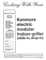 Preview for 1 page of Kenmore Kitchen Grill Operating Instructions Manual