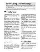 Preview for 2 page of Kenmore Kitchen Grill Operating Instructions Manual