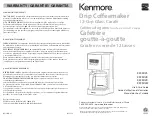 Kenmore KKCM12B Use & Care Manual preview