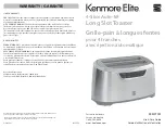 Kenmore KKELST4SS Use & Care Manual preview