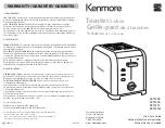 Kenmore KKTS2SB Use & Care Manual preview