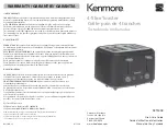 Kenmore KKTS4SB Use & Care Manual preview