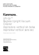 Preview for 1 page of Kenmore Lift-Up DU5080 Use & Care Manual