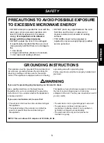 Preview for 3 page of Kenmore MC-1083KS Use And Care Manual