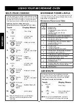 Preview for 12 page of Kenmore MC-1083KS Use And Care Manual