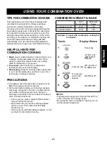 Preview for 21 page of Kenmore MC-1083KS Use And Care Manual