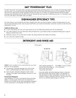 Preview for 8 page of Kenmore Microclean Use & Care Manual