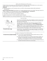 Preview for 22 page of Kenmore Microclean Use & Care Manual