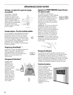 Preview for 56 page of Kenmore Microclean Use & Care Manual