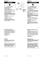 Preview for 4 page of Kenmore MICROWAVE HOOD COMBINATION Manual