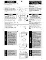 Предварительный просмотр 9 страницы Kenmore MICROWAVE HOOD COMBINATION Manual