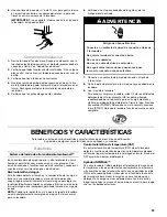 Предварительный просмотр 33 страницы Kenmore OASIS 110.2806 Use & Care Manual