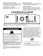 Предварительный просмотр 60 страницы Kenmore OASIS 110.2806 Use & Care Manual