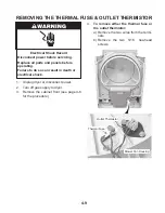 Предварительный просмотр 49 страницы Kenmore Oasis 110.67032600 Manual