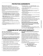 Предварительный просмотр 3 страницы Kenmore Oasis 110.6708 Use & Care Manual