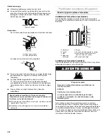 Предварительный просмотр 28 страницы Kenmore Oasis 110.C6706 Series Use & Care Manual