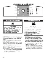 Предварительный просмотр 34 страницы Kenmore Oasis 110.C6706 Series Use & Care Manual