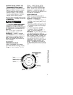 Предварительный просмотр 81 страницы Kenmore One-speed automatic washers with water temperature control Owner'S Manual And Installation Instructions