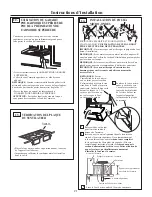 Предварительный просмотр 45 страницы Kenmore Over The Range Microwave Oven Installation Instructions Manual