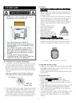 Preview for 5 page of Kenmore PG-40409S0LB-BKSG User & Care Manual