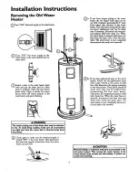 Preview for 6 page of Kenmore Power Miser 10+ 153.320390 HT Owner'S Manual