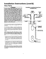 Preview for 8 page of Kenmore Power Miser 10+ 153.320390 HT Owner'S Manual