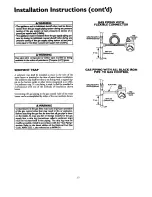 Preview for 15 page of Kenmore POWER MISER 10 153.330401 Owner'S Manual