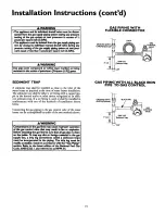 Preview for 15 page of Kenmore POWER MISER 12 153.330401 Owner'S Manual