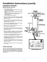 Preview for 16 page of Kenmore POWER MISER 12 153.330401 Owner'S Manual