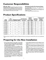 Preview for 4 page of Kenmore POWER MISER 153.316152 Owner'S Manual