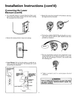 Preview for 11 page of Kenmore POWER MISER 153.316152 Owner'S Manual