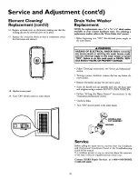 Preview for 20 page of Kenmore POWER MISER 153.316152 Owner'S Manual