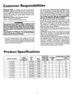 Preview for 6 page of Kenmore POWER MISER 153.335803 Owner'S Manual