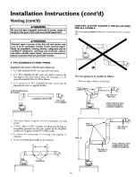 Предварительный просмотр 16 страницы Kenmore POWER MISER 153.335816 Owner'S Manual