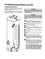 Предварительный просмотр 25 страницы Kenmore POWER MISER 153.336151 Owner'S Manual