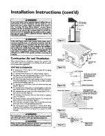 Preview for 10 page of Kenmore POWER MISER 153.35816 Owner'S Manual