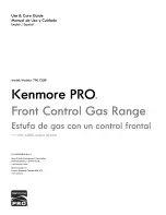 Kenmore PRO 790.7258 Series Use & Care Manual preview