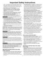 Preview for 4 page of Kenmore PRO 790.79523 Use And Care Manual