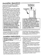 Preview for 4 page of Kenmore Quiet Comfort II 758.144530 Owner'S Manual